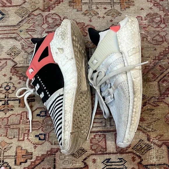 Adidas | EQT SUPPORT 93 17 WHITE TURBO RED Size 7 - Picture 4 of 9
